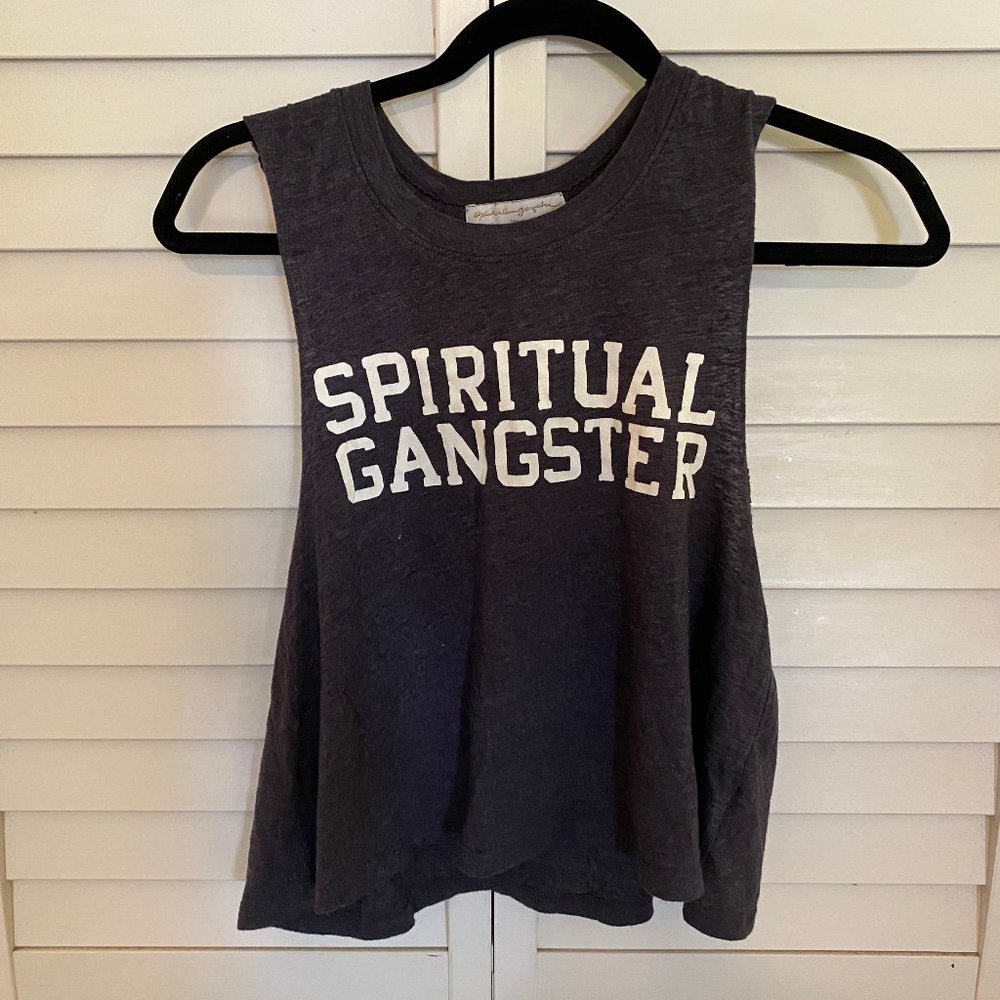 Spiritual Gangster/ Grey / Small / Muscle Tee